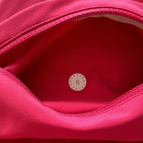 lululemon Speed Up Tights Luxtreme 28" Fuchsia Pink Sz6 - Picture 13 of 13